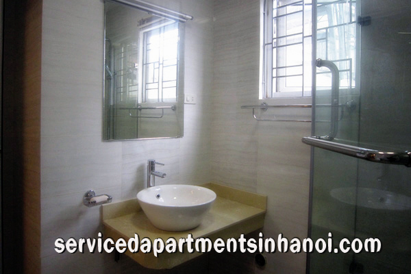 Bright rental one bedroom apartment in Van Ho st, Hai Ba Trung with lovely balcony 10