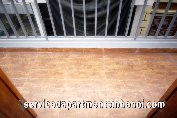 Bright rental one bedroom apartment in Van Ho st, Hai Ba Trung with lovely balcony 12