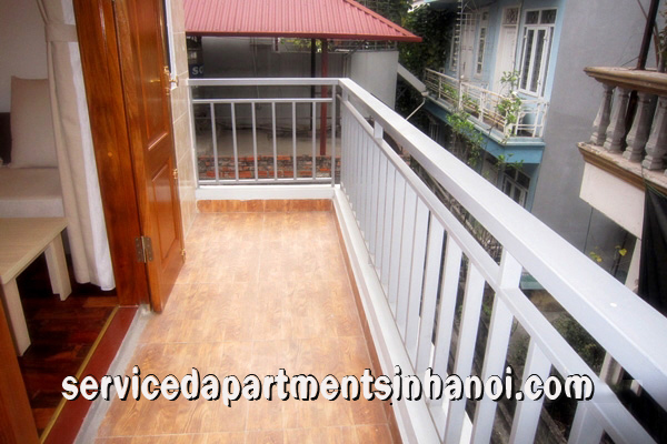 Bright rental one bedroom apartment in Van Ho st, Hai Ba Trung with lovely balcony 13