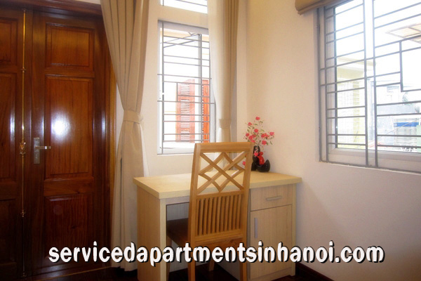 Bright rental one bedroom apartment in Van Ho st, Hai Ba Trung with lovely balcony 5