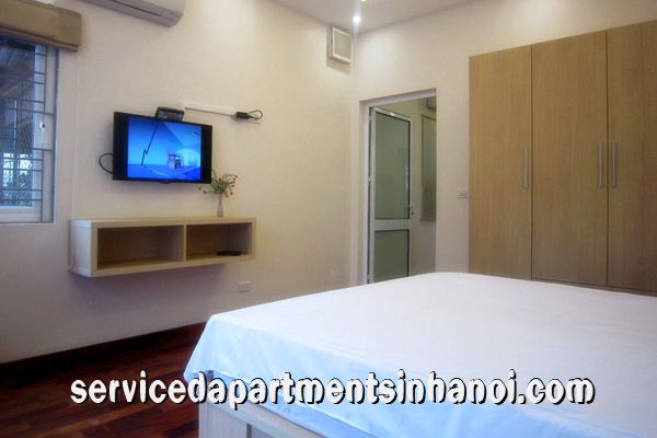 Bright rental one bedroom apartment in Van Ho st, Hai Ba Trung with lovely balcony 6