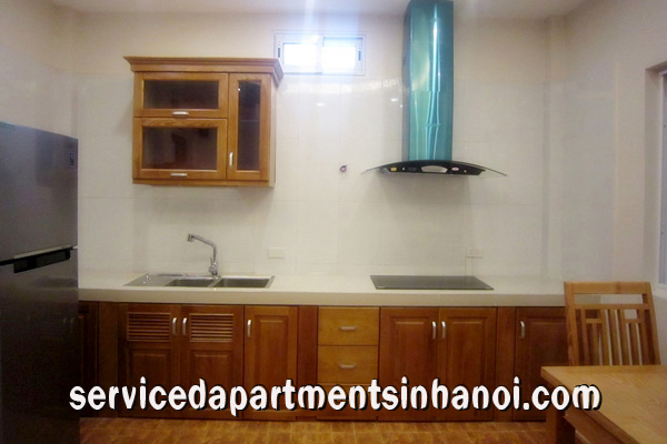 Bright rental one bedroom apartment in Van Ho st, Hai Ba Trung with lovely balcony 7