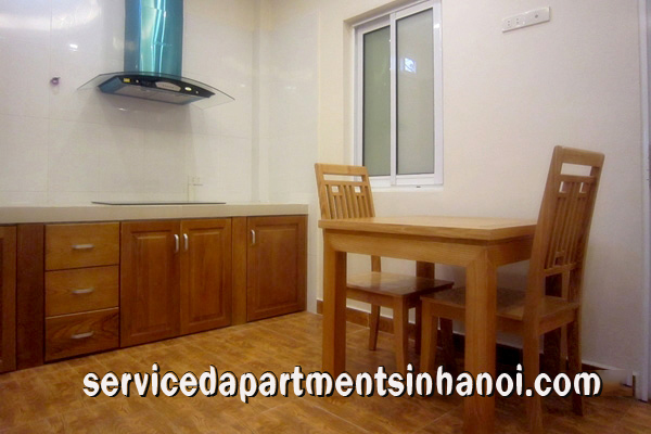 Bright rental one bedroom apartment in Van Ho st, Hai Ba Trung with lovely balcony 9