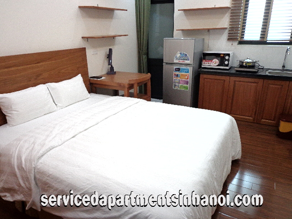 Bright studio for rent in Duy Tan str, Cau Giay district, Brand New Amenities 18