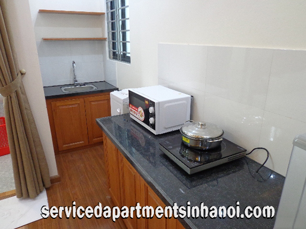 Bright studio for rent in Duy Tan str, Cau Giay district, Brand New Amenities 11