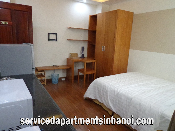 Bright studio for rent in Duy Tan str, Cau Giay district, Brand New Amenities 12