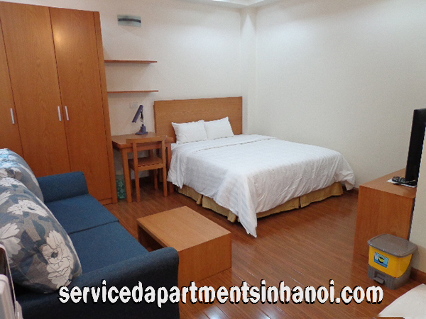 Bright studio for rent in Duy Tan str, Cau Giay district, Brand New Amenities 3