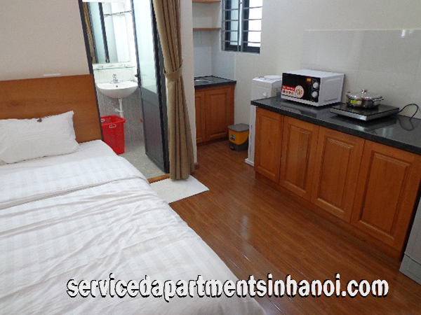 Bright studio for rent in Duy Tan str, Cau Giay district, Brand New Amenities 9