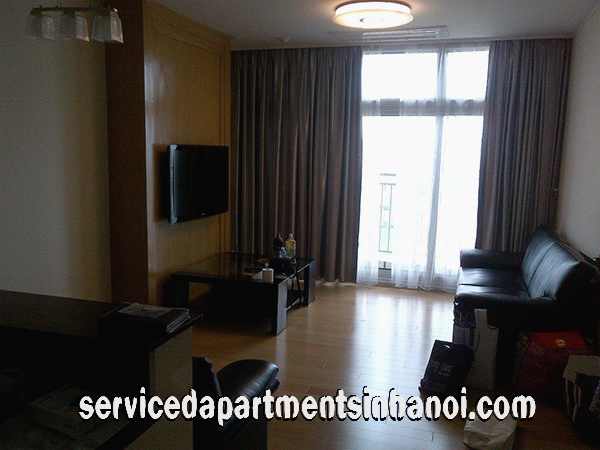 Bright Three bedroom apartment for rent in Tower B, Keangnam Landmark Hanoi, High Level 1