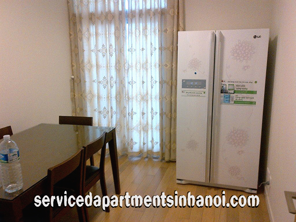 Bright Three bedroom apartment for rent in Tower B, Keangnam Landmark Hanoi, High Level 4