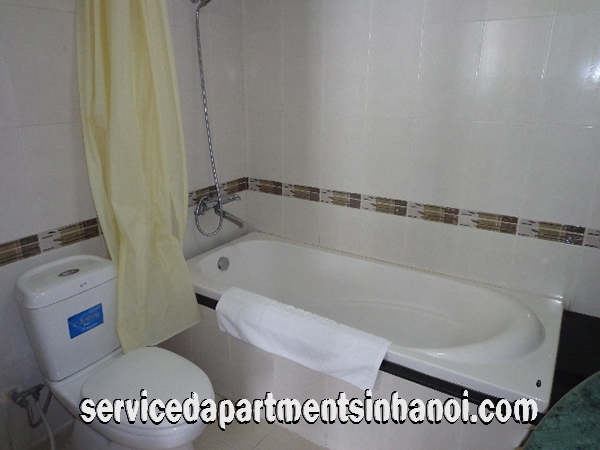 Bright Three bedroom Apartment rental in Kim Ma street. Ba Dinh, Close To Deawoo Hotel 12