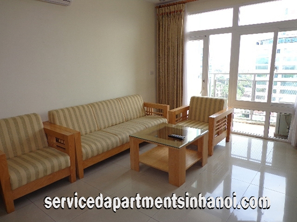 Bright Three bedroom Apartment rental in Kim Ma street. Ba Dinh, Close To Deawoo Hotel 3