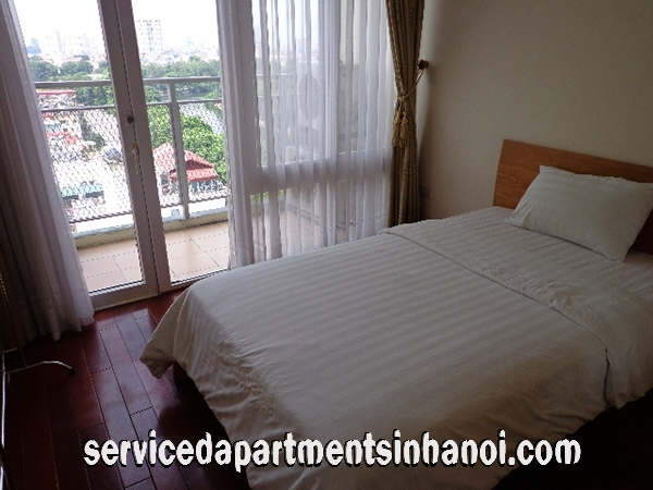 Bright Three bedroom Apartment rental in Kim Ma street. Ba Dinh, Close To Deawoo Hotel 7