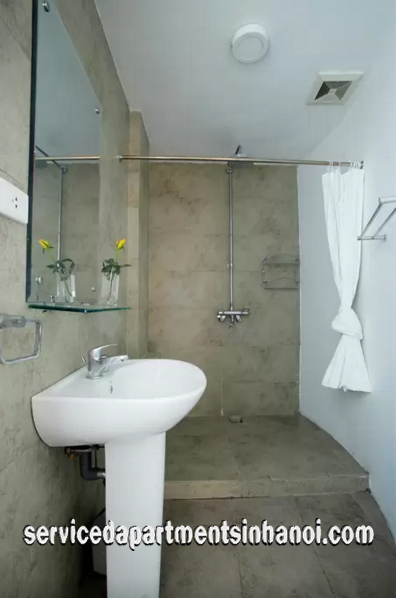 Bright Three Bedroom Apartment with Big balcony Rental Close to Truc Bach Lake 13