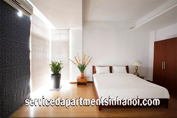 Bright Three Bedroom Apartment with Big balcony Rental Close to Truc Bach Lake 8