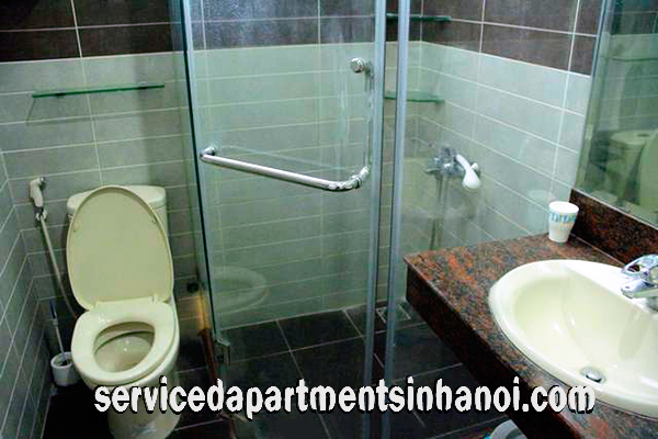 Bright Two Bedroom Apartment for rent in Hoang Hoa Tham Street, Ba Dinh 11