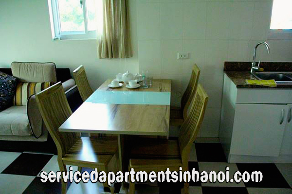 Bright Two Bedroom Apartment for rent in Hoang Hoa Tham Street, Ba Dinh 8