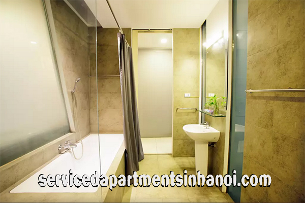 Bright Two Bedroom Apartment Rental Close to Truc Bach Lake 10