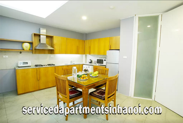 Bright Two Bedroom Apartment Rental Close to Truc Bach Lake 3