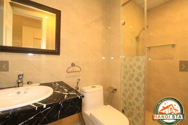 Bright Two Bedroom Apartment Rental in Doi Can Street, Ba Dinh 11