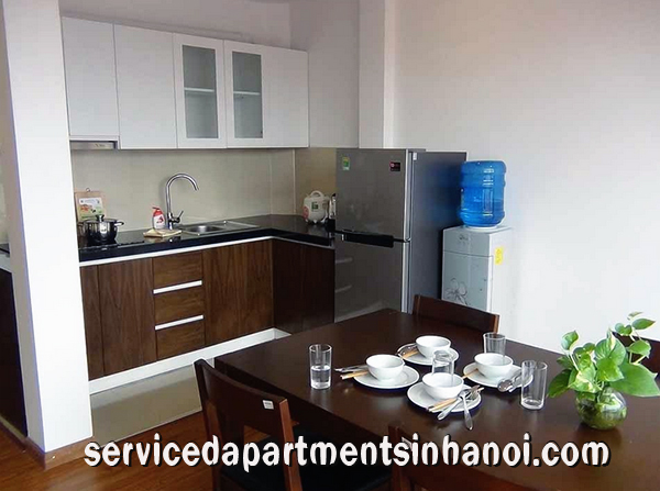 Bright Two bedroom Apartment Rental in Linh Lang st, Two bedrooms, Wooden Floor 5