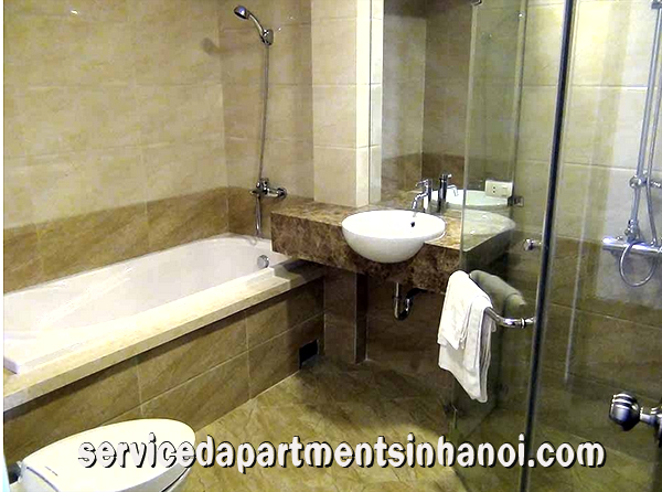 Bright Two bedroom Apartment Rental in Linh Lang st, Two bedrooms, Wooden Floor 7