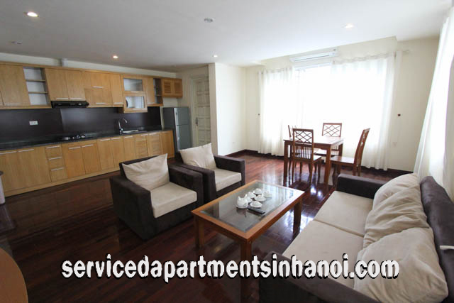 Bright Two Bedroom Apartment Rental in Ngoc Khanh Street, Ba Dinh 2