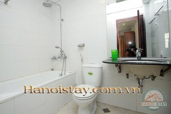 Bright Two Bedroom Property for Rent near Truc Bach lake, Ba Dinh 10