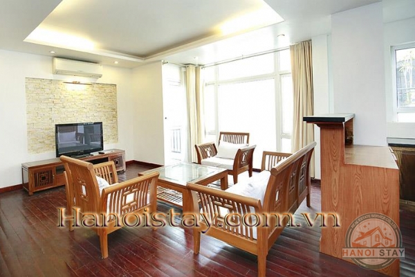 Bright Two Bedroom Property for Rent near Truc Bach lake, Ba Dinh 11