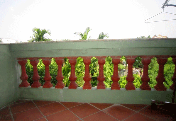 Bright Two bedroom Rental In Xuan Dieu st, Tay Ho, Big Yard, Balcony 2