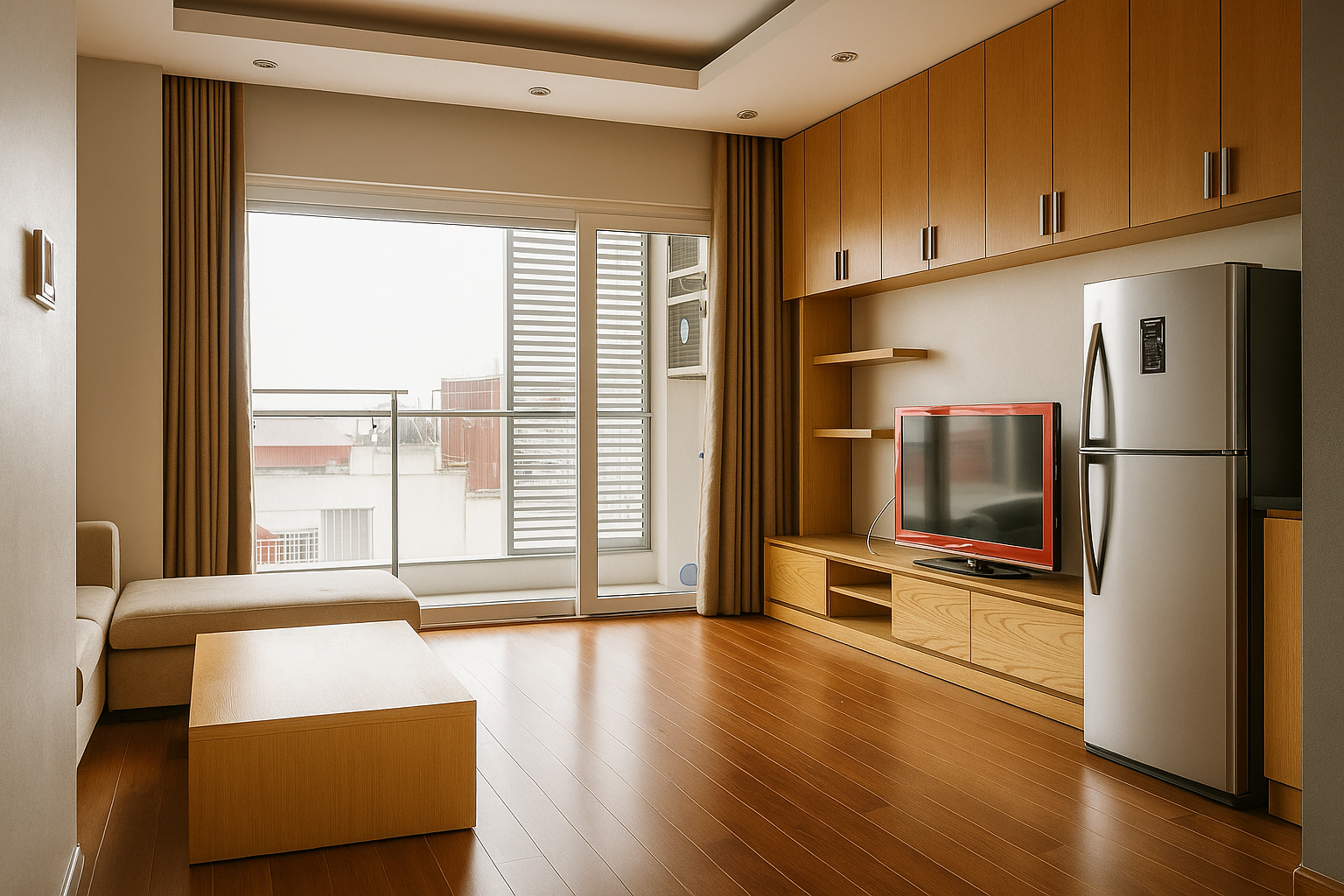 Budget One Bedroom Apartment for rent in Dong Da district, Hanoi