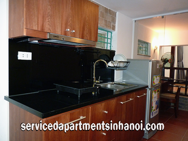 Budget Price One Bedroom Apartment for Rent in Linh Lang str, Ba Dinh 2