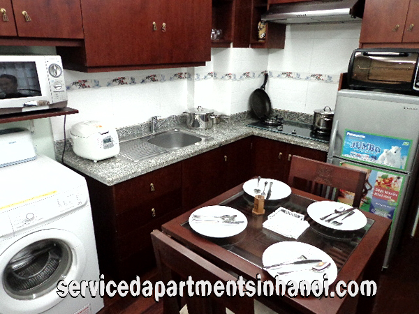 Budget Price One bedroom apartment in Hang Than street, Ba Dinh 3