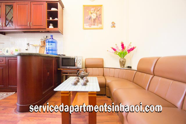 Budget Price One Bedroom Apartment Rental in Tran Hung Dao street, Hoan Kiem 1