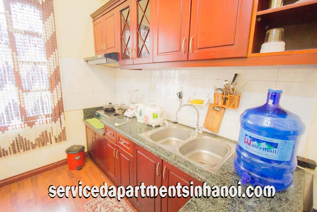 Budget Price One Bedroom Apartment Rental in Tran Hung Dao street, Hoan Kiem 10