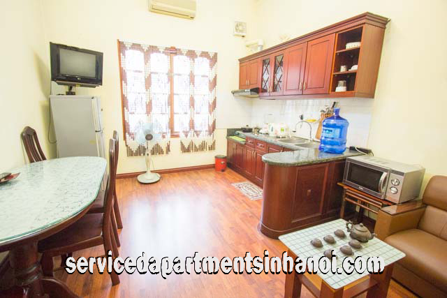 Budget Price One Bedroom Apartment Rental in Tran Hung Dao street, Hoan Kiem 3