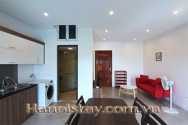 Budget Price One Bedroom Property Rental in Au Co street, Tay Ho 4