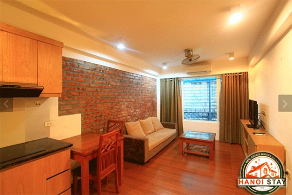 Budget Price One Bedroom Property Rental in To Ngoc Van street, Tay Ho, Nice furniture 1