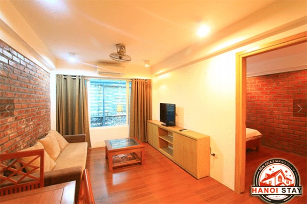Budget Price One Bedroom Property Rental in To Ngoc Van street, Tay Ho, Nice furniture 2