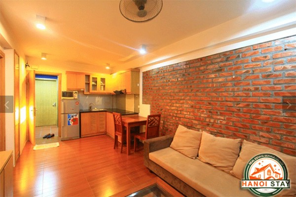 Budget Price One Bedroom Property Rental in To Ngoc Van street, Tay Ho, Nice furniture 3