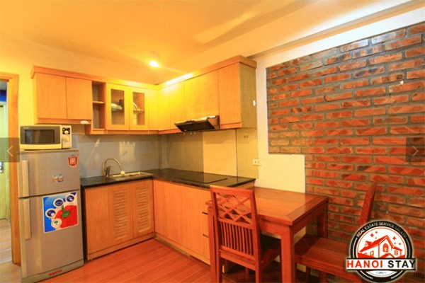 Budget Price One Bedroom Property Rental in To Ngoc Van street, Tay Ho, Nice furniture 4
