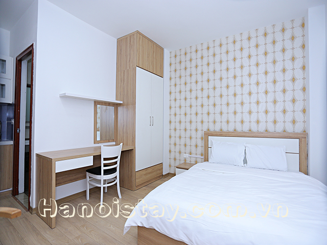 Budget Price Serviced Apartment Rental in Giang Vo street, Ba Dinh 4