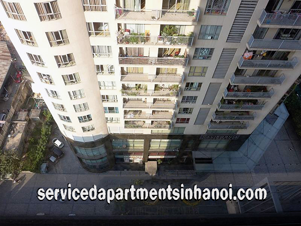 Budget Price Three Bedroom Apartment for rent in Sky City Tower, Dong Da distr 11