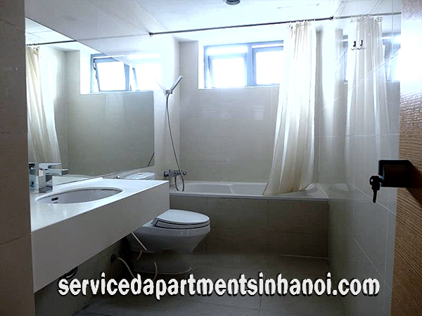 Budget Price Three Bedroom Apartment for rent in Sky City Tower, Dong Da distr 15