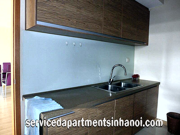 Budget Price Three Bedroom Apartment for rent in Sky City Tower, Dong Da distr 3