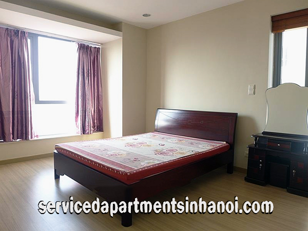 Budget Price Three Bedroom Apartment for rent in Sky City Tower, Dong Da distr 8