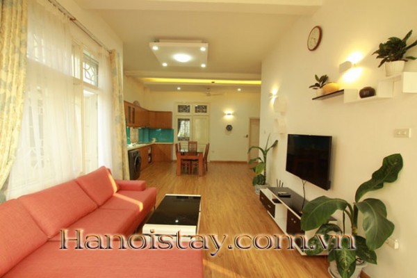 Budget Price Three Bedroom Apartment for rent in Tay Ho, Lovely Balcony 2