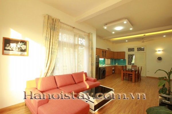 Budget Price Three Bedroom Apartment for rent in Tay Ho, Lovely Balcony 3