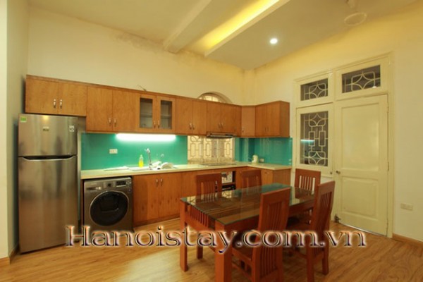 Budget Price Three Bedroom Apartment for rent in Tay Ho, Lovely Balcony 4