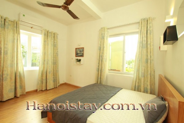 Budget Price Three Bedroom Apartment for rent in Tay Ho, Lovely Balcony 10